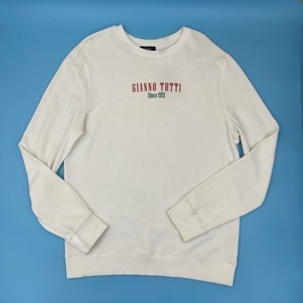 A.P.C. Gianno Tutti Crewneck Sweater